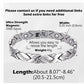 Leaves Diamond Magnet Bracelet Bronze Brushed