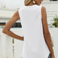 Notched Sleeveless Tank
