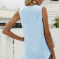 Notched Sleeveless Tank