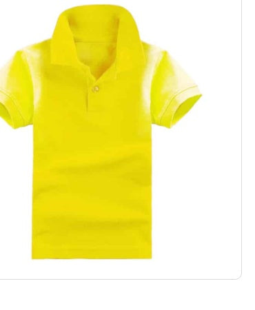 Cotton-polyester Polo Shirt Short-sleeved Work Clothes Custom Printed Culture Advertising Shirt Business Attire Lapel T-shirt Embroidery