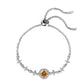 S925 Sterling Silver Bracelet Diamond Bracelet Starry Sky Round Bag Simple