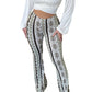 Women's  Flare Ethnic Print Pants