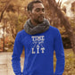 Time to Get Lit Men Long Sleeve