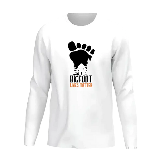 Bigfoot Lives Matter Men Long Sleeve Shirt