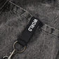 Black Denim Harem Pants