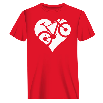 Heart Bike T-Shirt for Men