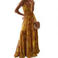 Women Boho Vintage Maxi Dress