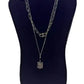 Silver Lux Pendant Design Necklace