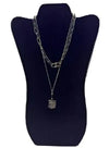 Silver Lux Pendant Design Necklace