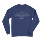Camping Triangles Men Long Sleeve Shirt