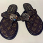 Women Thong Design Sandals LV
