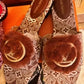 Fashion Design Flat Fur Sandals