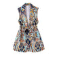 Printed Waistcoat and Pants