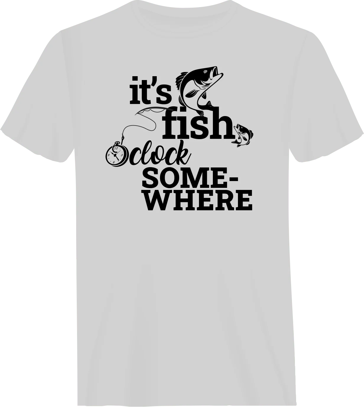 Its Fishing o'Clock T-Shirt for Men