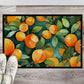 Florida Orange Blossom in Watercolor Doormat