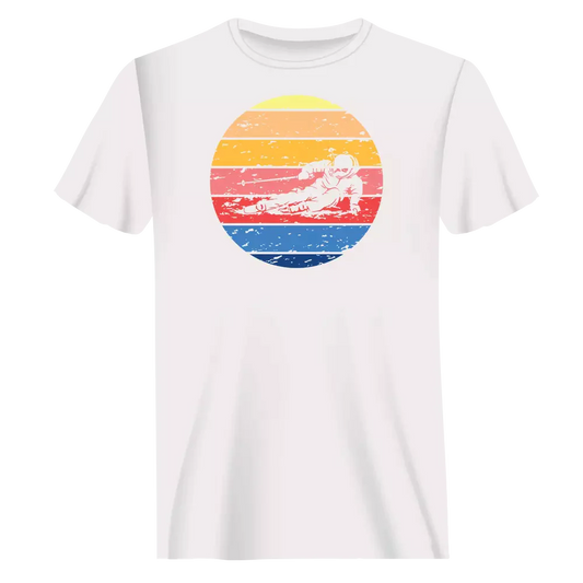 Vintage Skier T-Shirt for Men