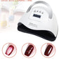 220W Nail Dryer LED Lamp UV Light Polish Gel Curing Machine Electric Manicure