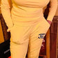 Two Pieces Design Set Sexy Outfits Long Sleeve & Long Pants Pullover Tracksuit With Pockets
