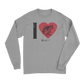 I love Fishing Men Long Sleeve Shirt