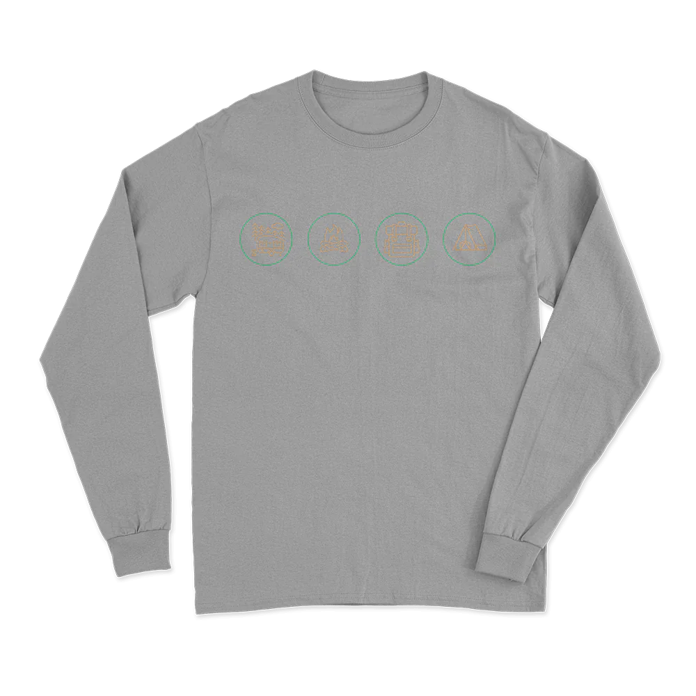 Camp Life Men Long Sleeve Shirt