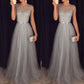 Elegant Prom Gowns Sequin Dress