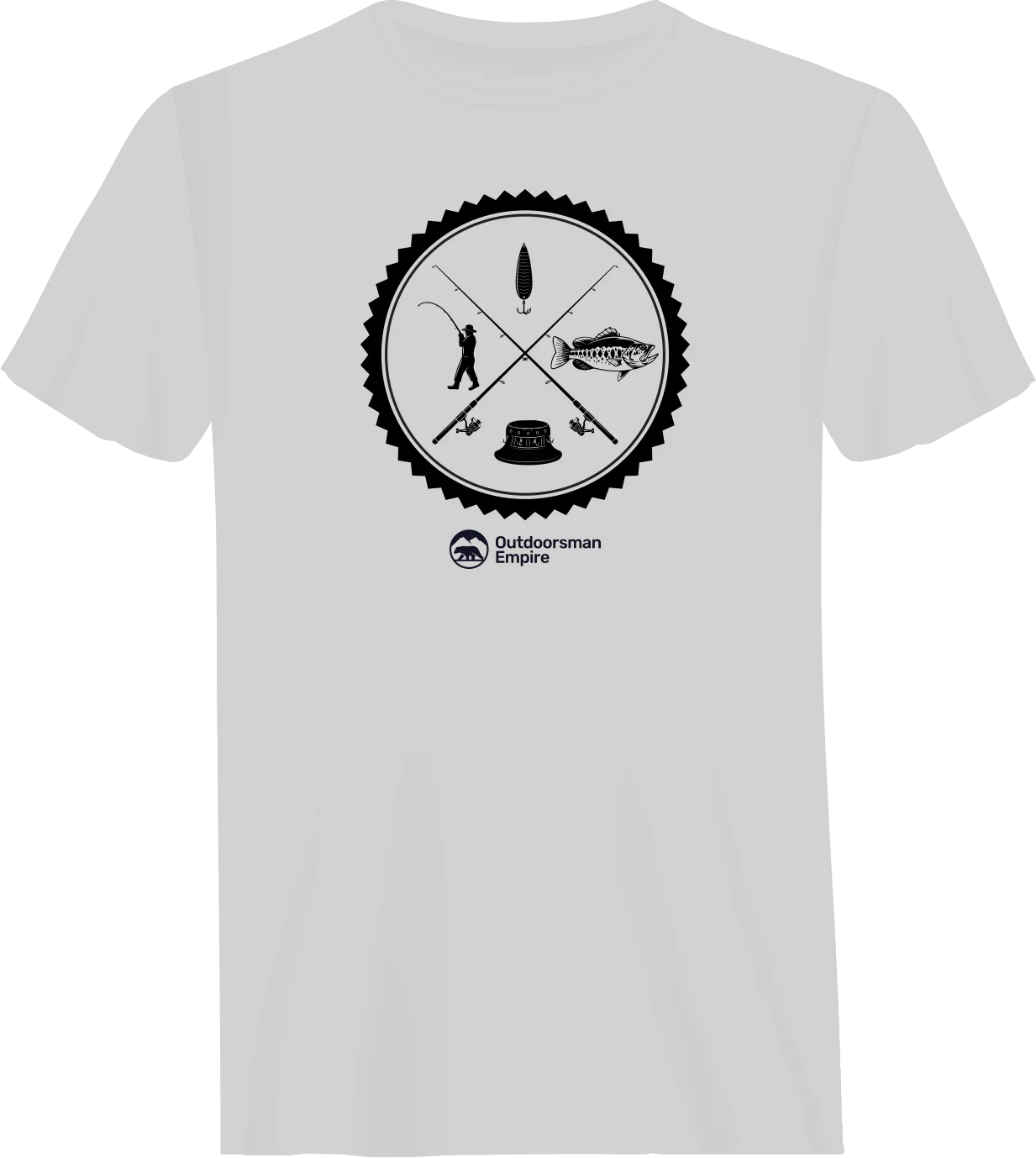 Fishing Vintage v2 T-Shirt for Men