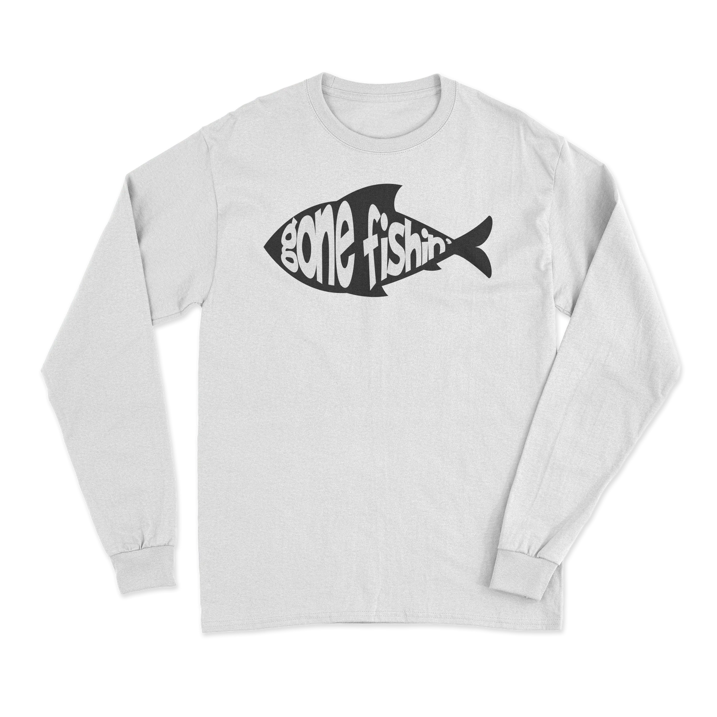 Gone Fishing v3 Men Long Sleeve Shirt