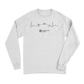 Fishing Cardiogram Men Long Sleeve Shirt