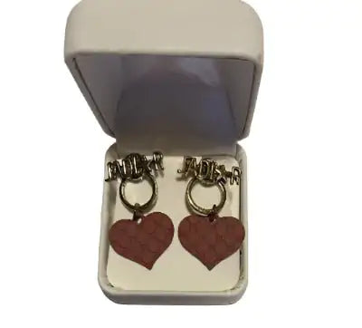 Beautiful Heart Design Earrings