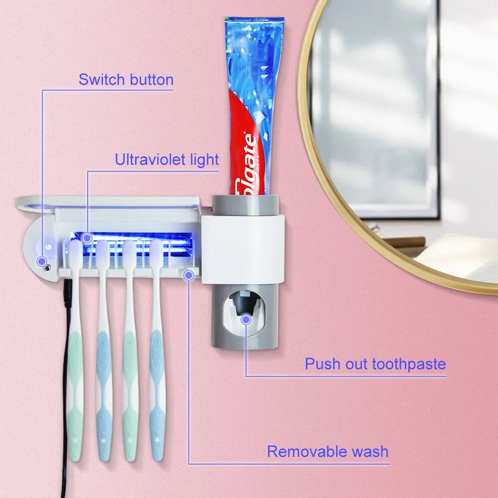 UV Light Ultraviolet Toothbrush Sterilizer