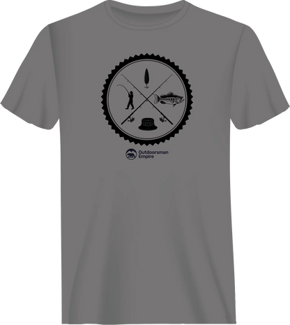 Fishing Vintage v2 T-Shirt for Men