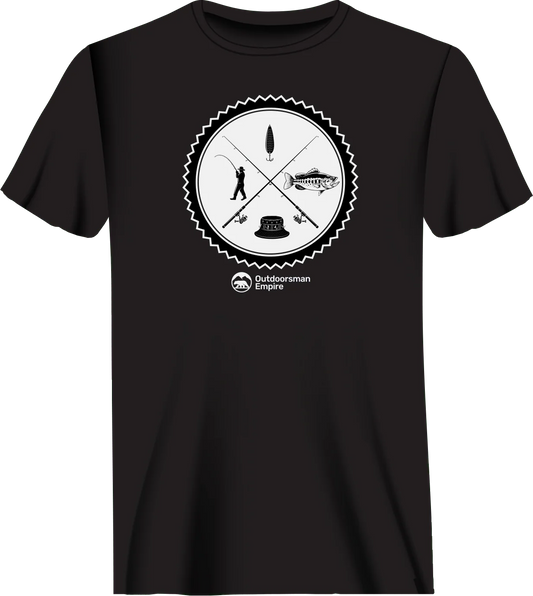 Fishing Vintage v2 T-Shirt for Men