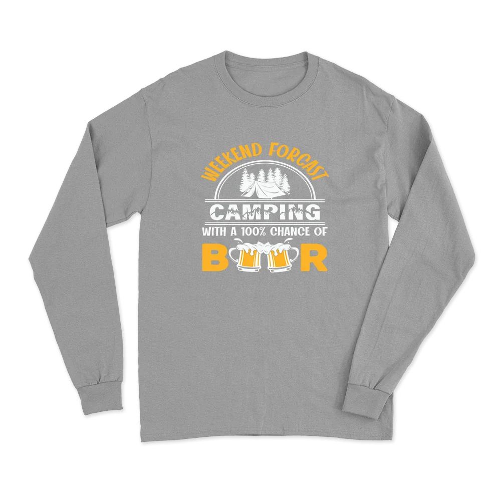 Weekend Forecast Men Long Sleeve T-Shirt