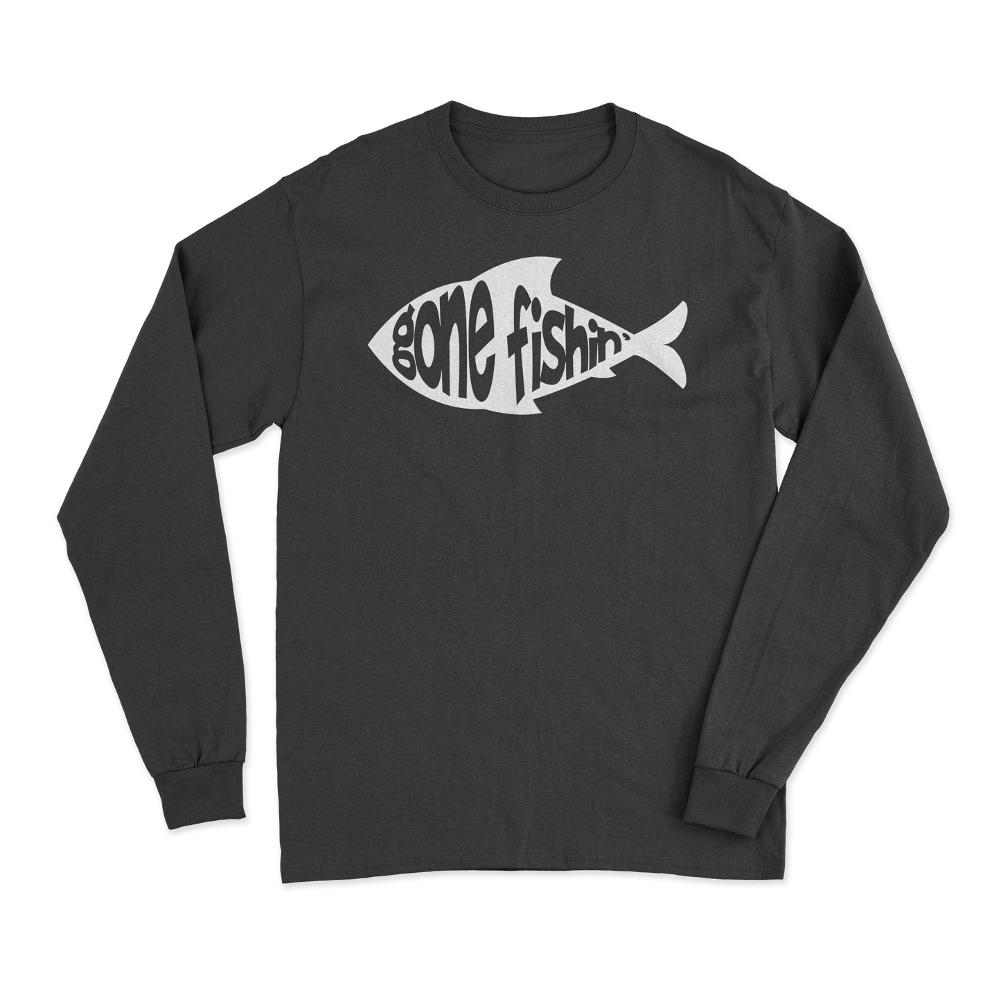Gone Fishing v3 Men Long Sleeve Shirt