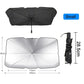 51" Car Windshield Sun Shade Foldable Umbrella Front Window Cover Visor Umbrella