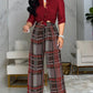 Printed Top & Wide Leg Pants Set