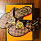 Women Thong Design Sandals LV