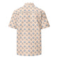 Triple Tangerine Hawaiian Button Shirt: Dive into Vibrant Underwater Chic!