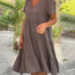 Cotton And Linen Casual Women's Dresses