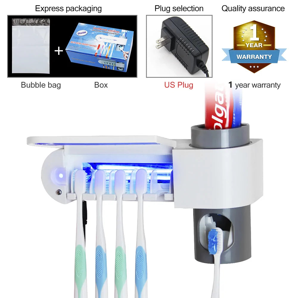 UV Light Ultraviolet Toothbrush Sterilizer