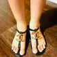 Women Thong Design Sandals With Back CC