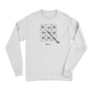 Fish Tick Tack Toe Men Long Sleeve Shirt