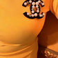 Two Pieces Design Set Sexy Outfits Long Sleeve & Long Pants Pullover Tracksuit With Pockets
