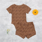 Winter Infant 0-4Y 2PCS Leopard Pullover Top + Long Pants Set