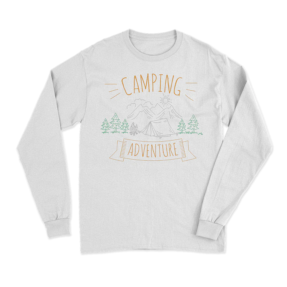 Camping Adventure Men Long Sleeve Shirt