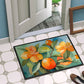 Florida Orange Blossom in Watercolor Doormat