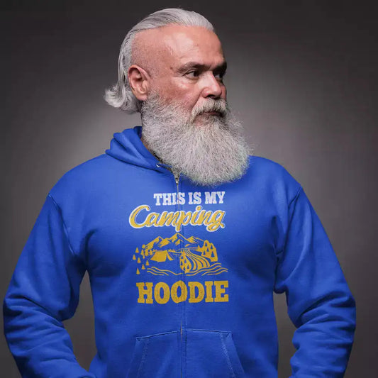 This Is My Camping Zip Hoodie for Men